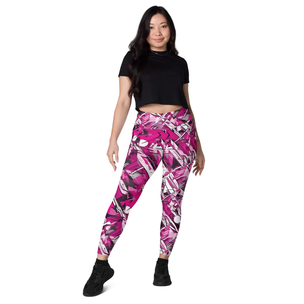 Hotwire Bloom on Leggings with Pockets — Front