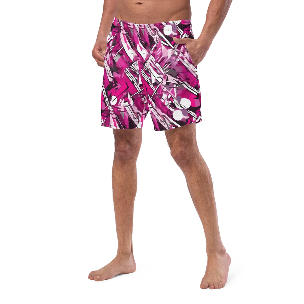 Hotwire Bloom on Swim Trunks — Left Front
