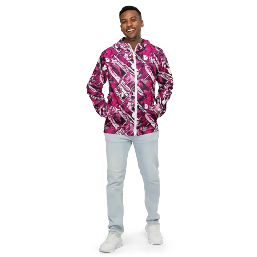 Hotwire Bloom on a Men's Windbreaker