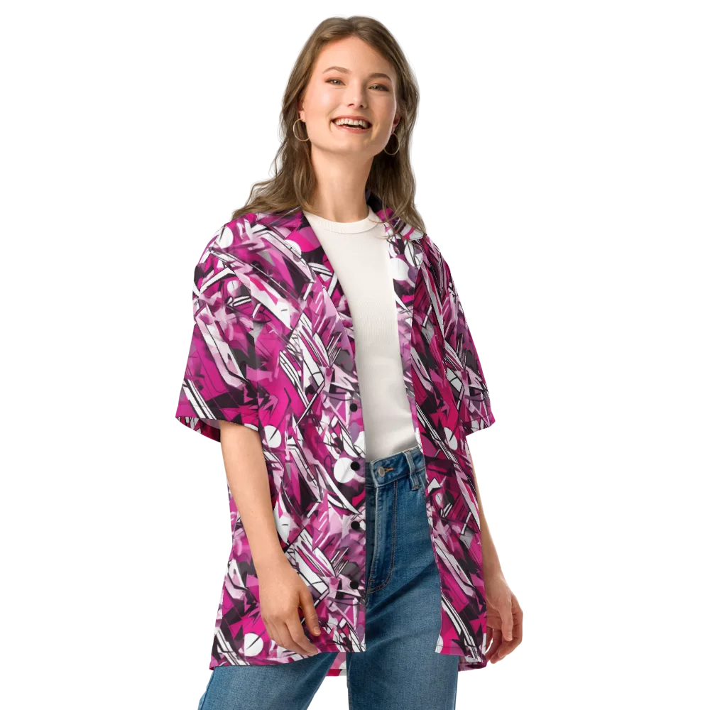 Hotwire Bloom on Button Shirt — Front