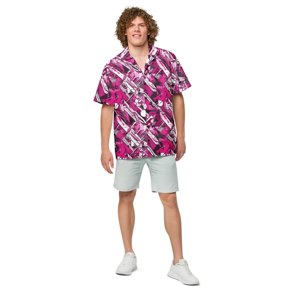 Hotwire Bloom on Button Shirt — Front