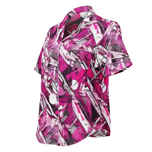 Hotwire Bloom on a Women's Short Sleeve Pajama Top