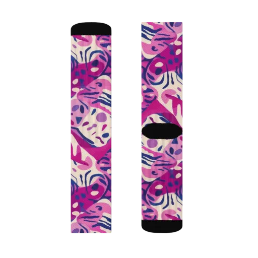 Neon Matisse on a Socks