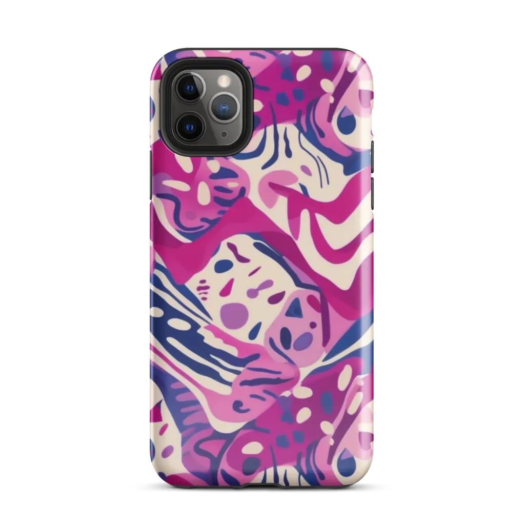 Neon Matisse on Tough Case for iPhone® — Front