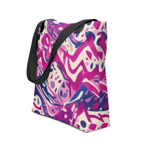 Neon Matisse on a Tote Bag