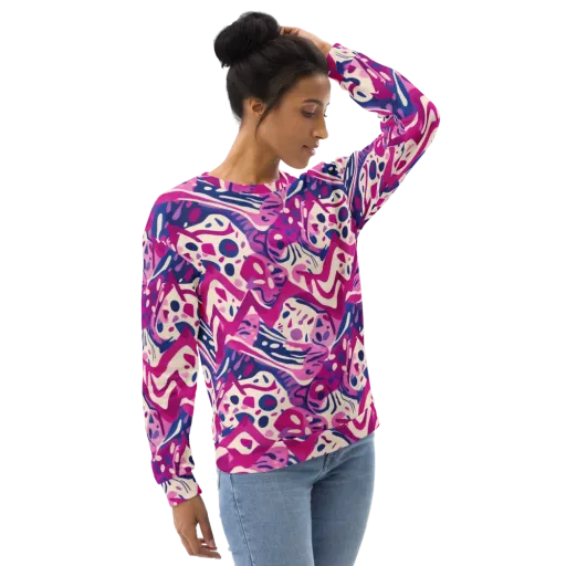 Neon Matisse on a Sweatshirt