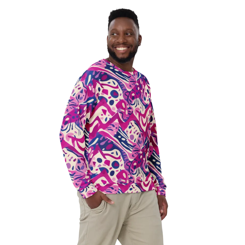 Neon Matisse on Sweatshirt — Front