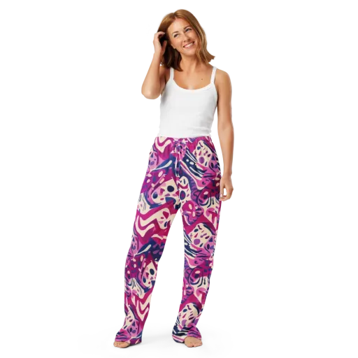 Neon Matisse on a Women's Pajama Pants