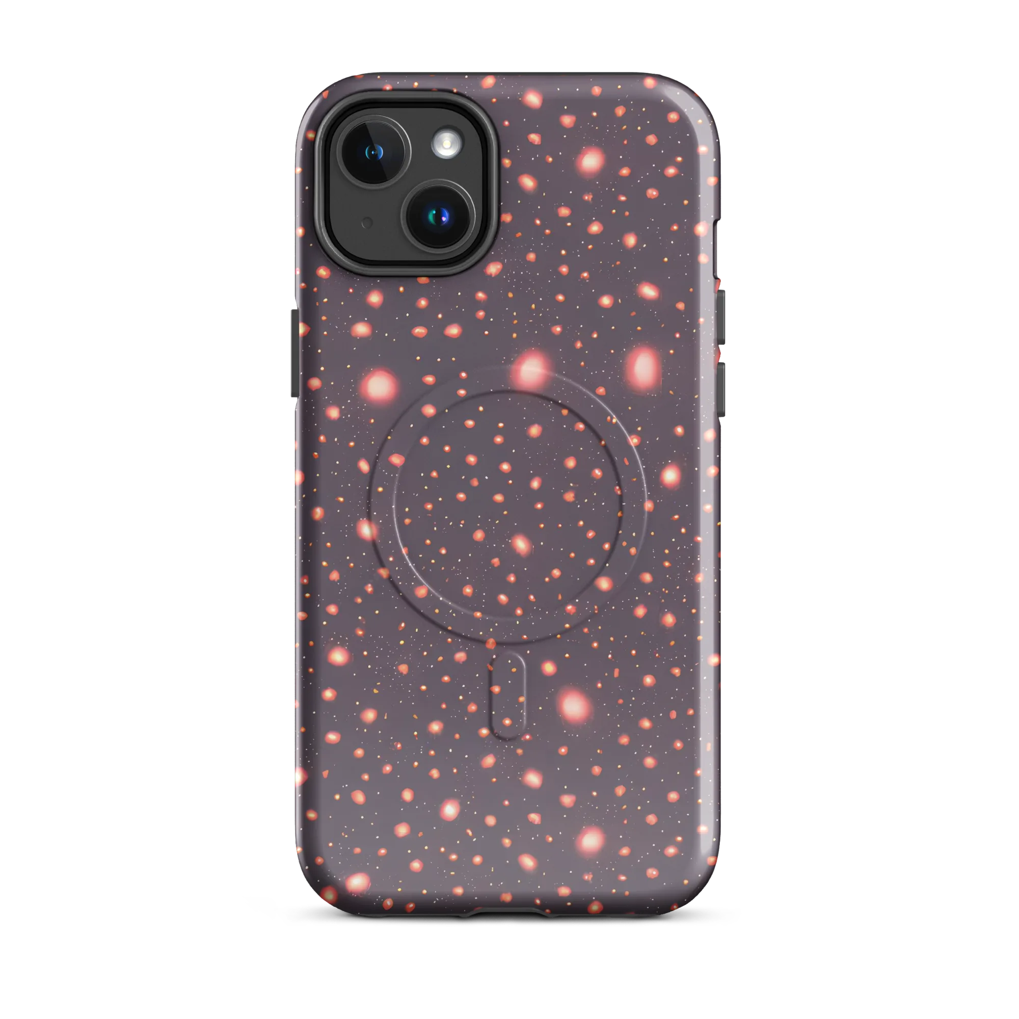 Coral Stardust on MagSafe Tough Case for iPhone® — Front