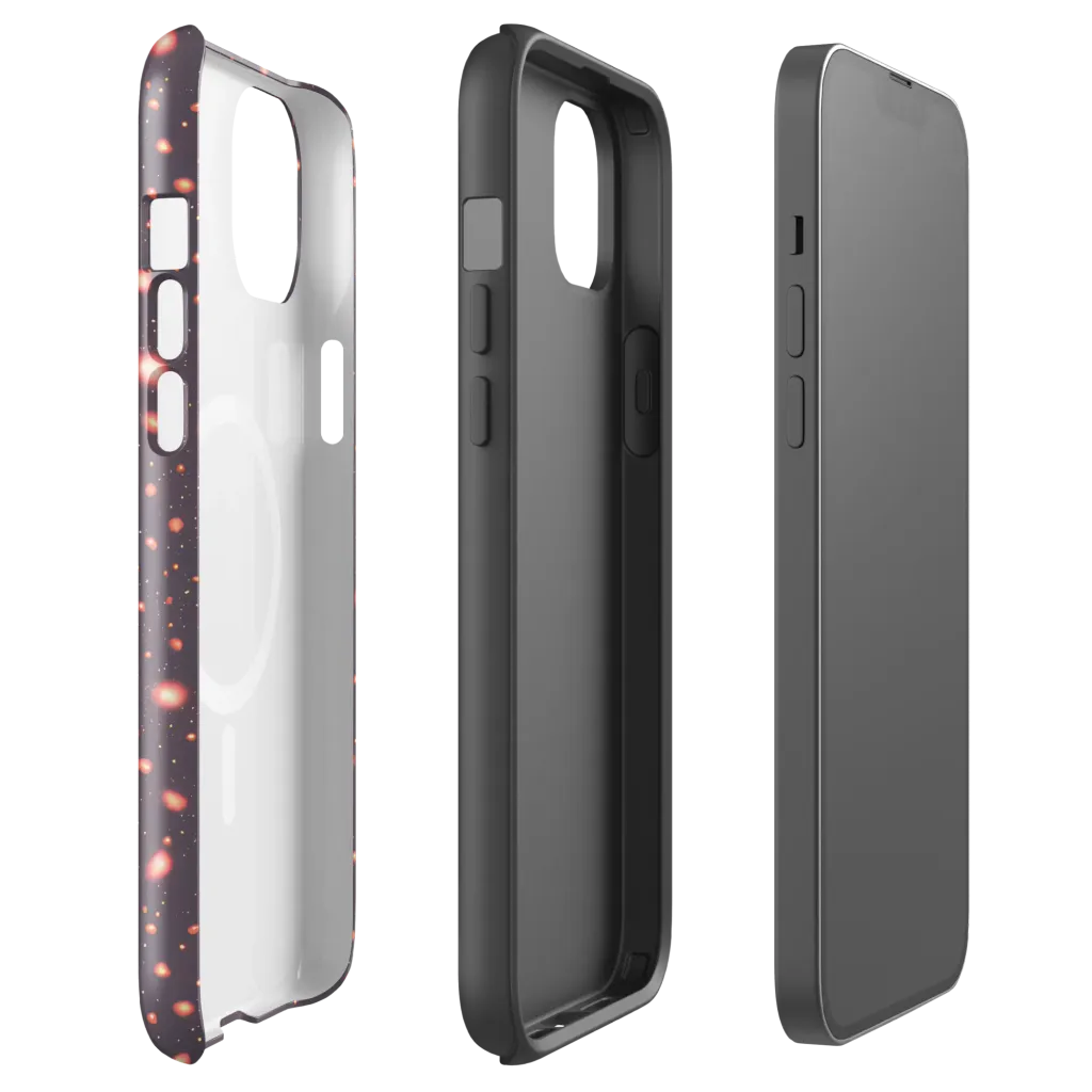 Coral Stardust on MagSafe Tough Case for iPhone® — Front