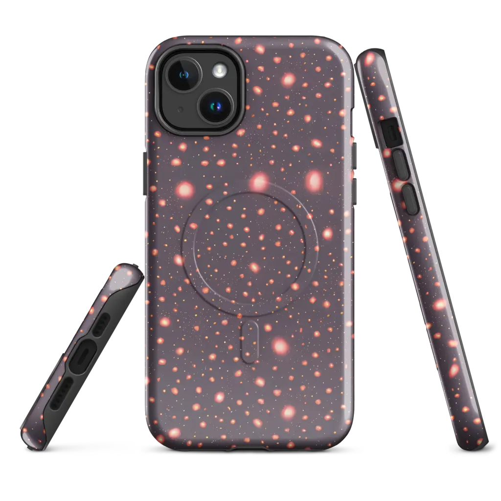 Coral Stardust on MagSafe Tough Case for iPhone® — Front