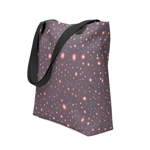 Coral Stardust on a Tote Bag