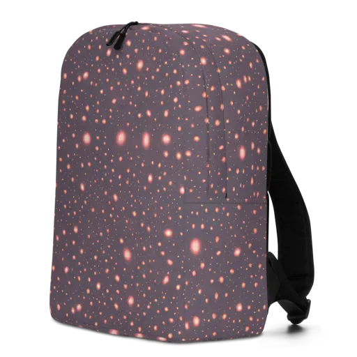 Coral Stardust on a Minimalist Backpack