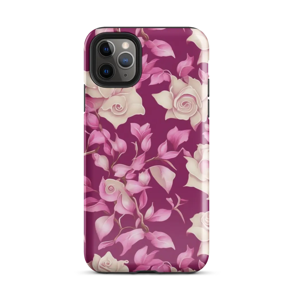Velvet Rose Rhapsody on Tough Case for iPhone® — Front