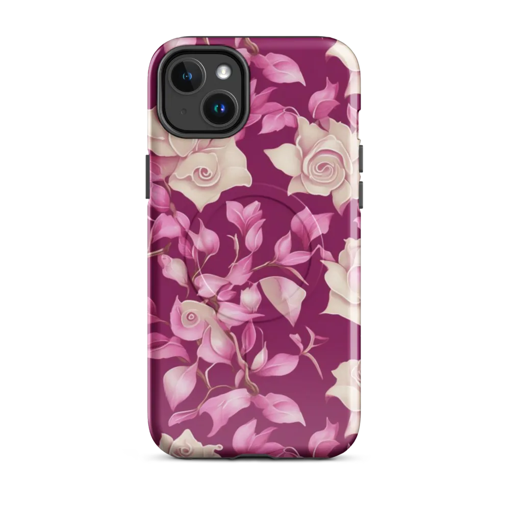 Velvet Rose Rhapsody on MagSafe Tough Case for iPhone® — Front