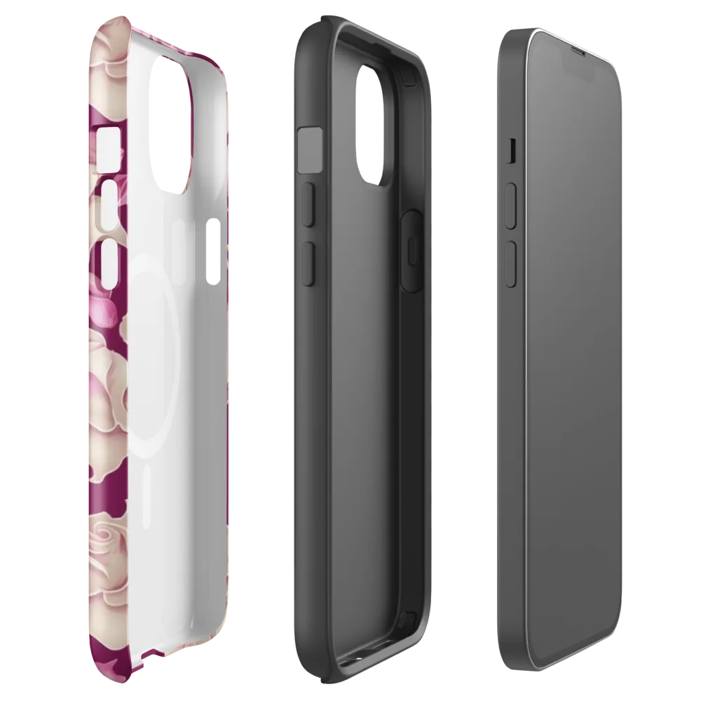 Velvet Rose Rhapsody on MagSafe Tough Case for iPhone® — Front