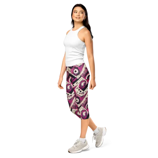 Angular Pulse on a Capri Leggings