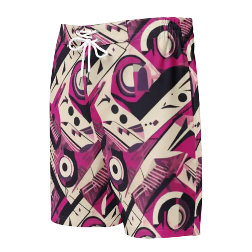 Angular Pulse on a Men's Board Shorts