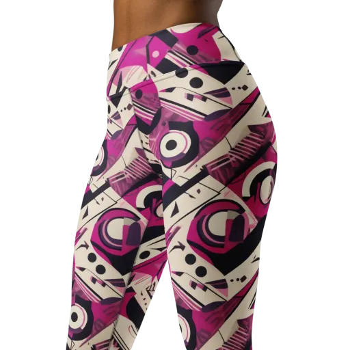 Angular Pulse on a Yoga Leggings