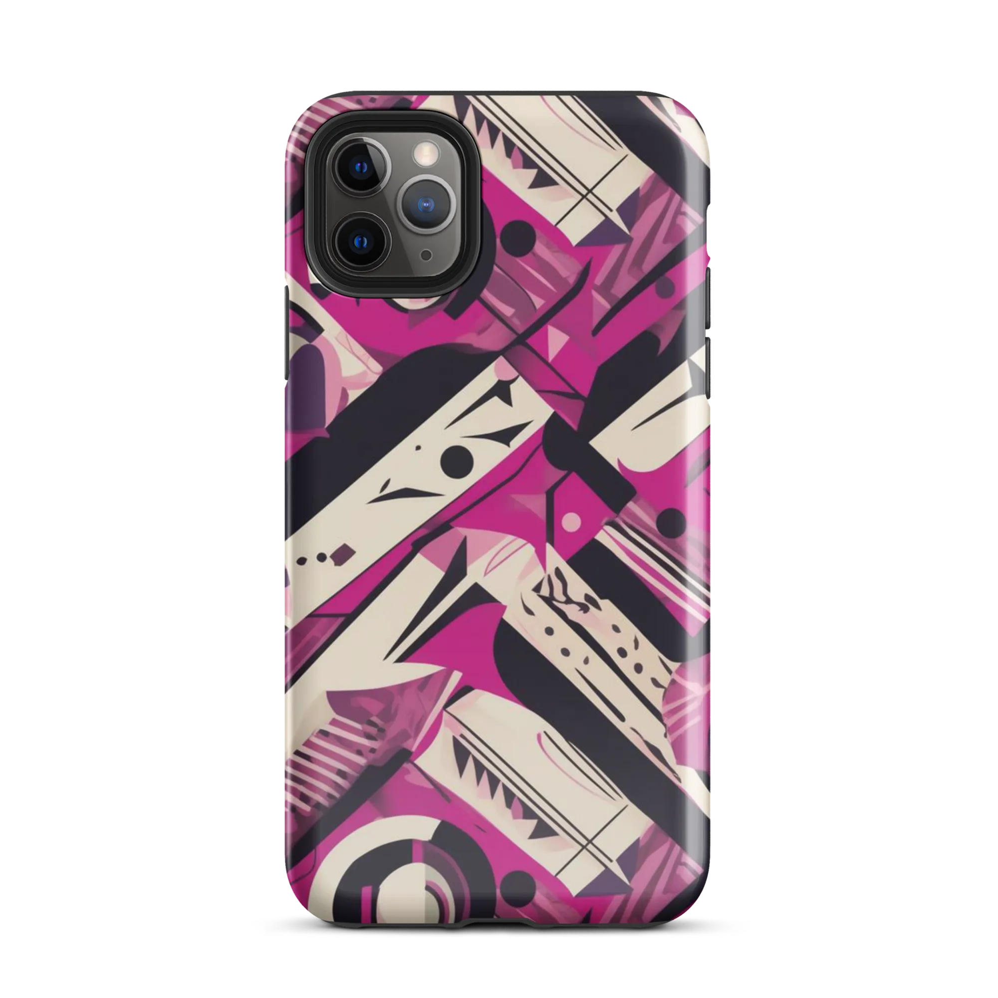 Angular Pulse on Tough Case for iPhone® — Front