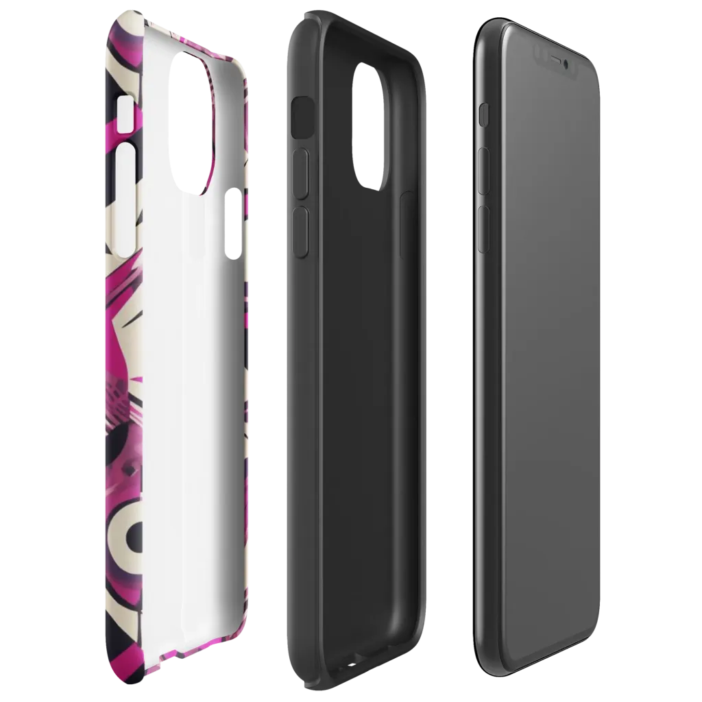 Angular Pulse on Tough Case for iPhone® — Right