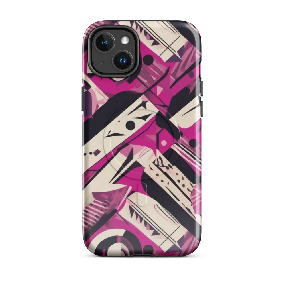 Angular Pulse on MagSafe Tough Case for iPhone® — Front