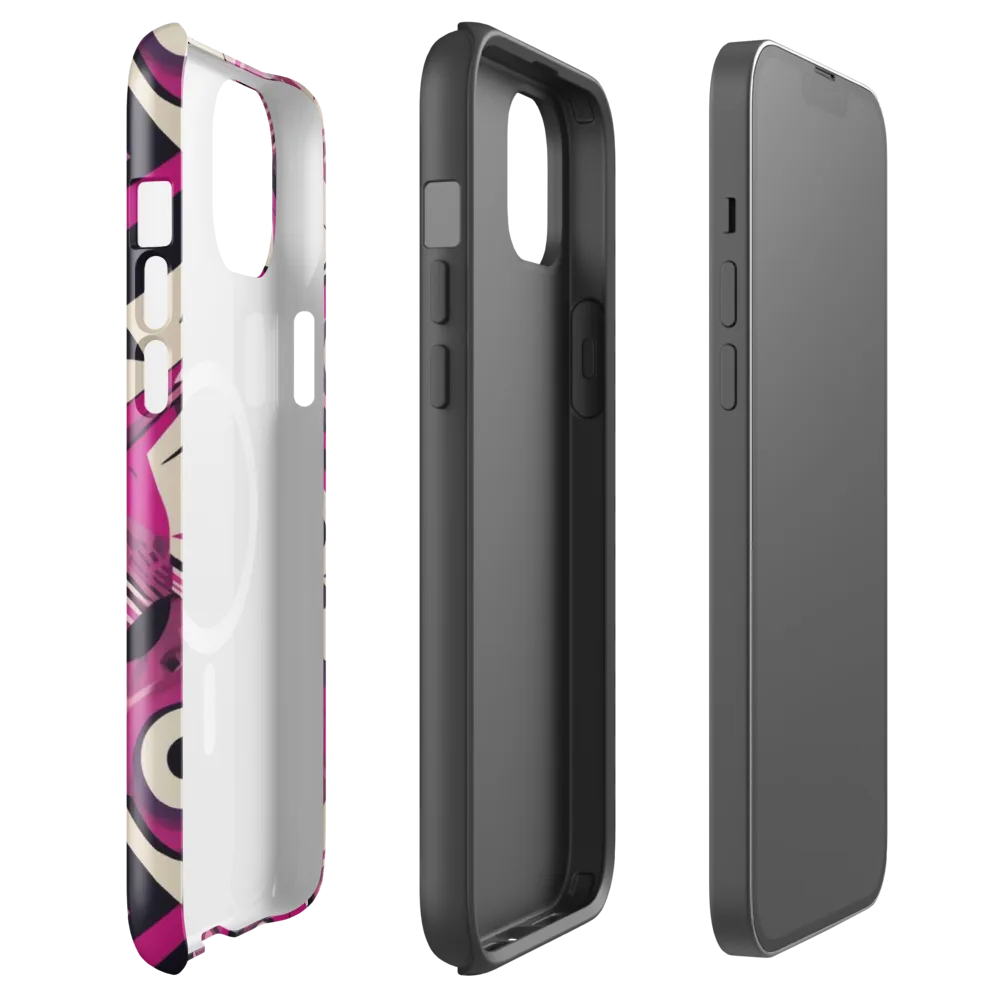 Angular Pulse on MagSafe Tough Case for iPhone® — Front