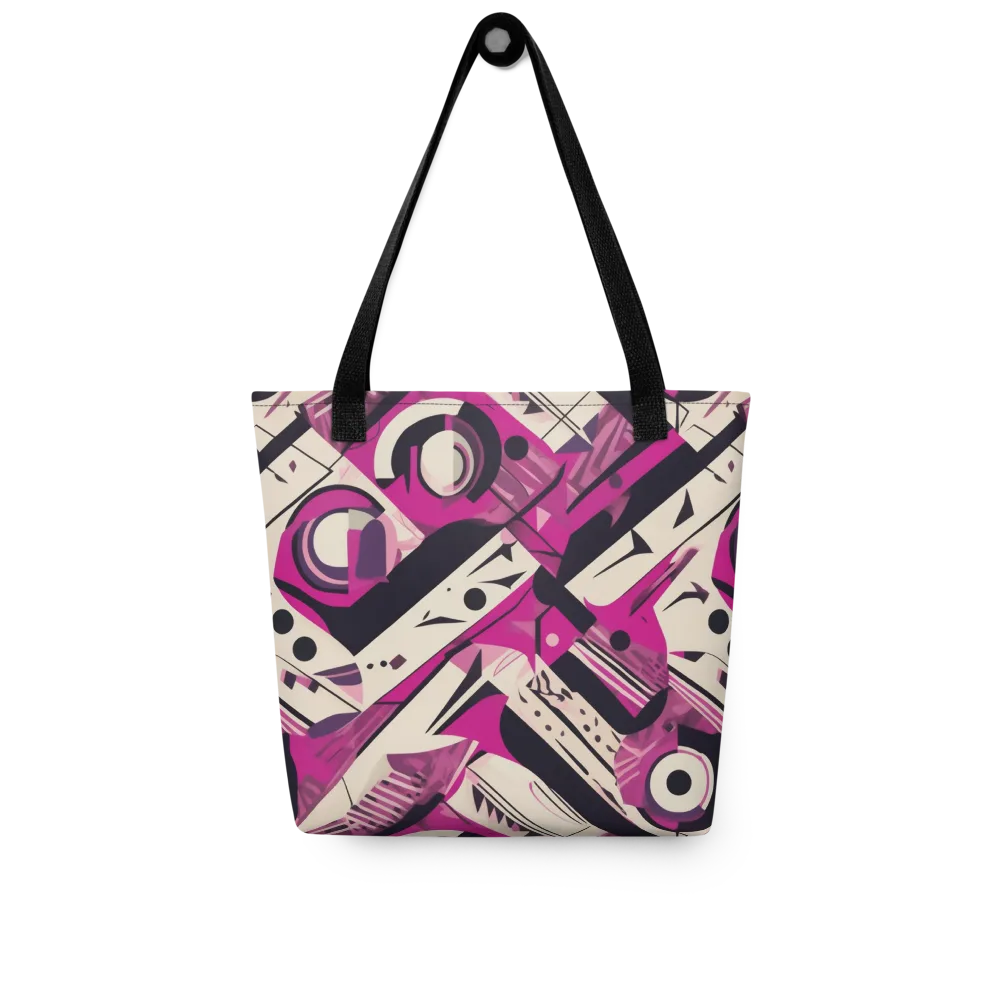 Angular Pulse on Tote Bag — Front
