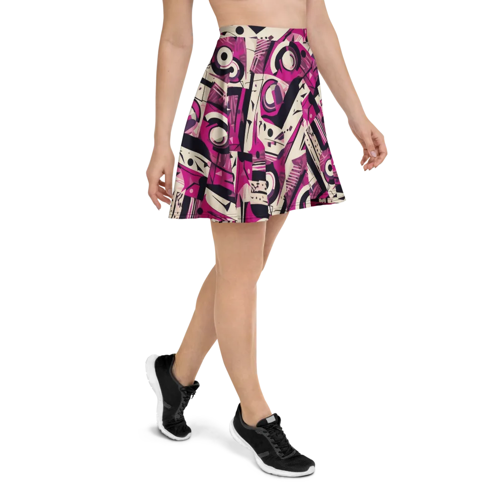 Angular Pulse on Skater Skirt — Right