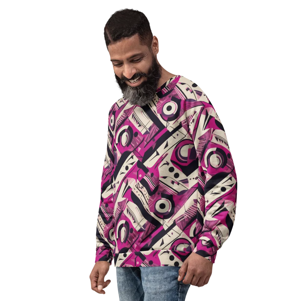 Angular Pulse on Sweatshirt — Left Front