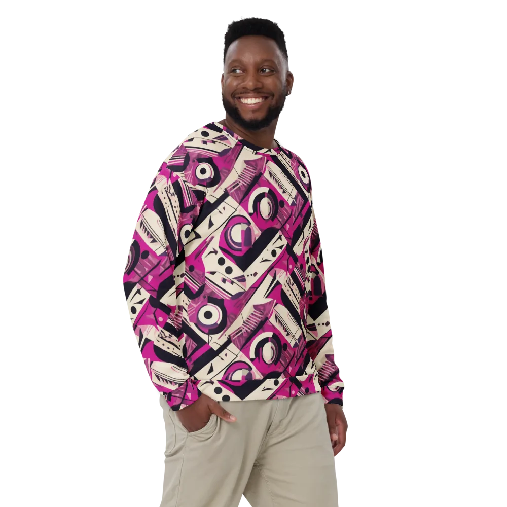 Angular Pulse on Sweatshirt — Front