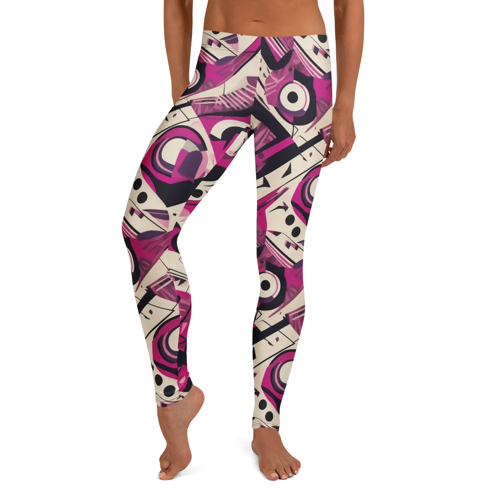 Angular Pulse on Leggings — Front
