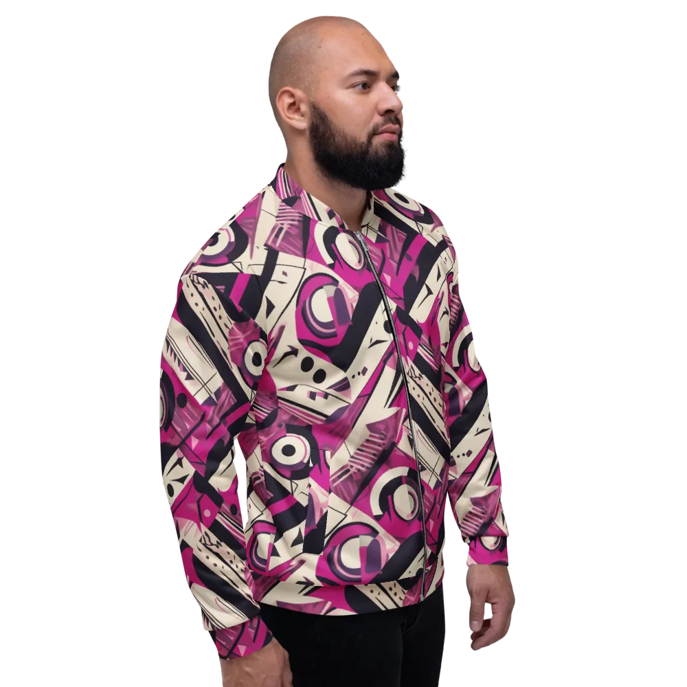 Angular Pulse on Bomber Jacket — Right