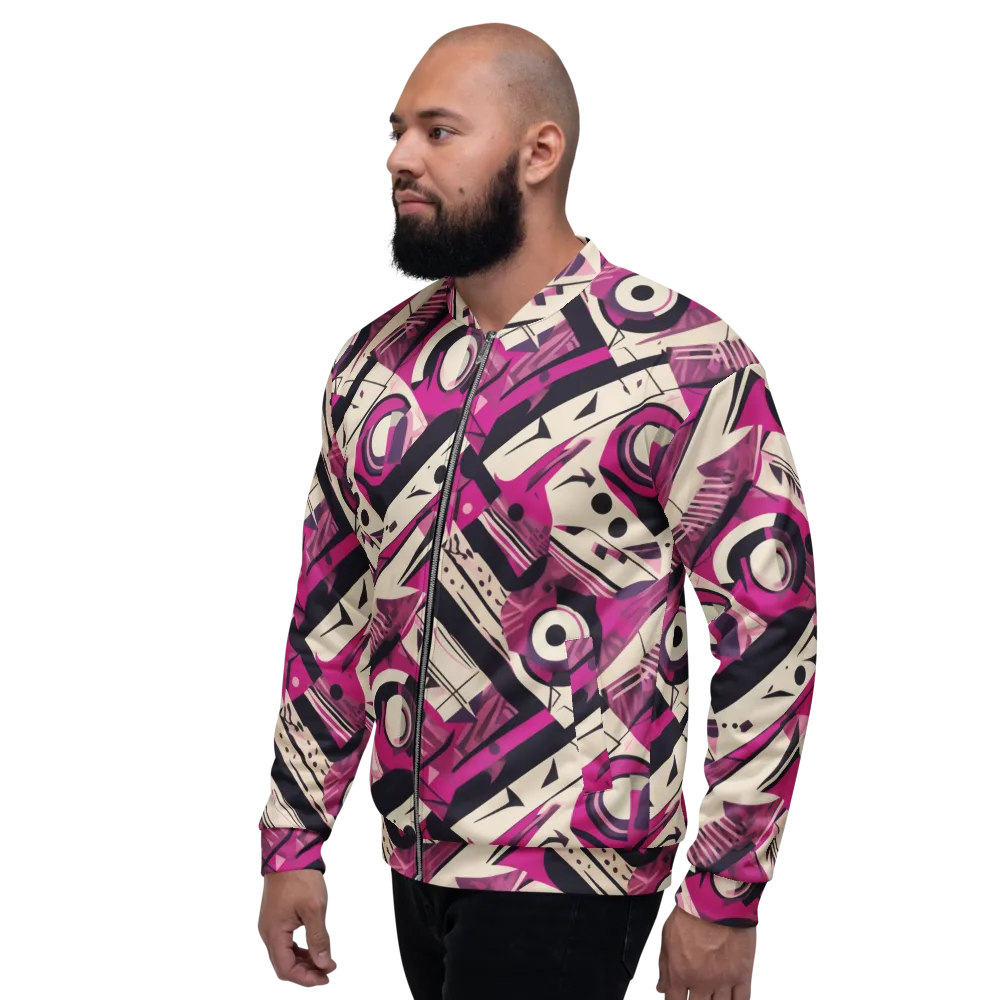 Angular Pulse on Bomber Jacket — Left