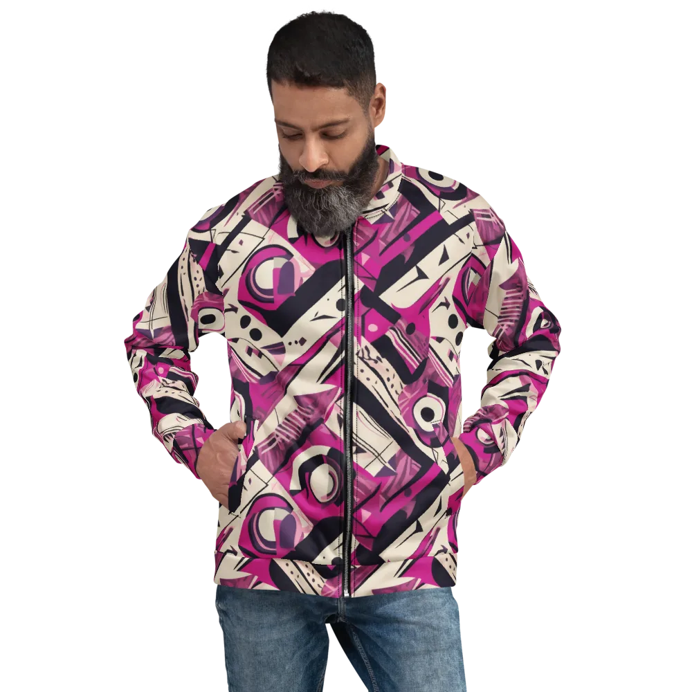 Angular Pulse on Bomber Jacket — Front
