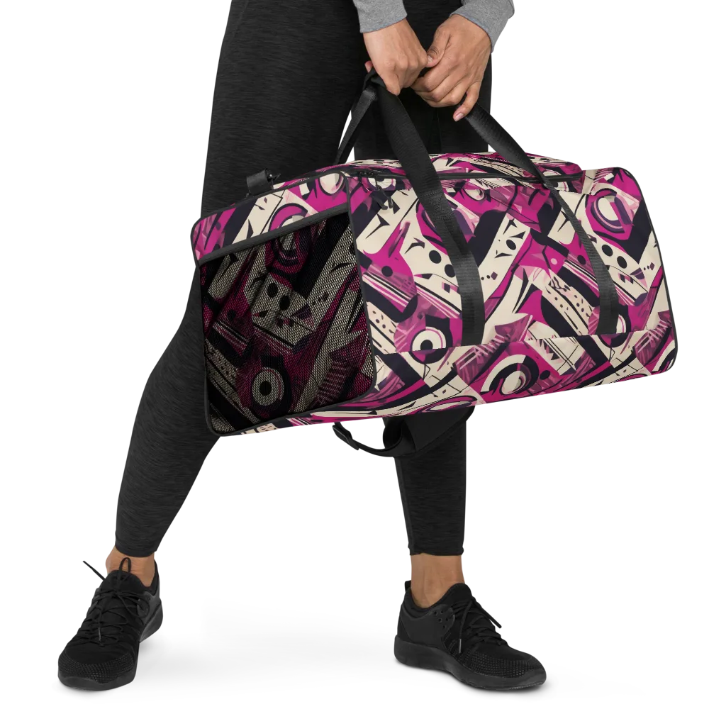 Angular Pulse on Duffle Bag — Right Front
