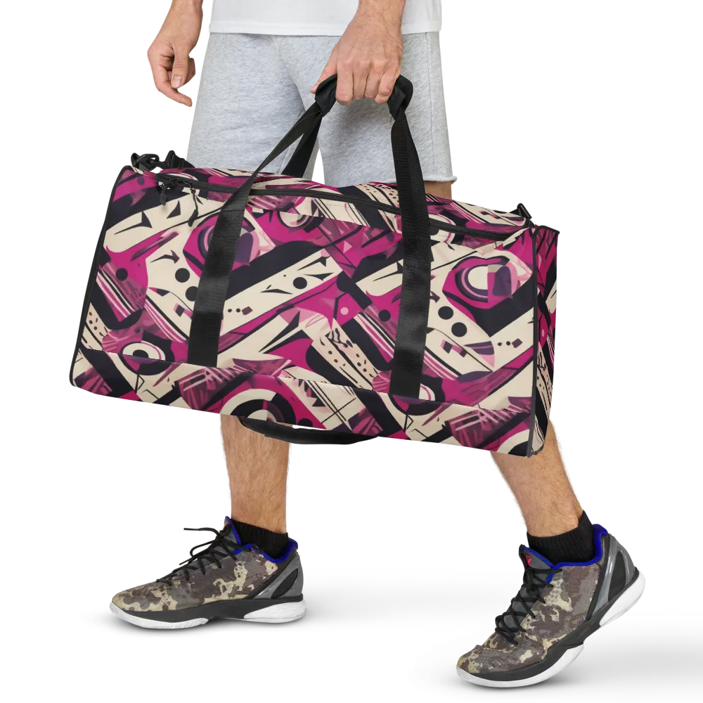 Angular Pulse on Duffle Bag — Front