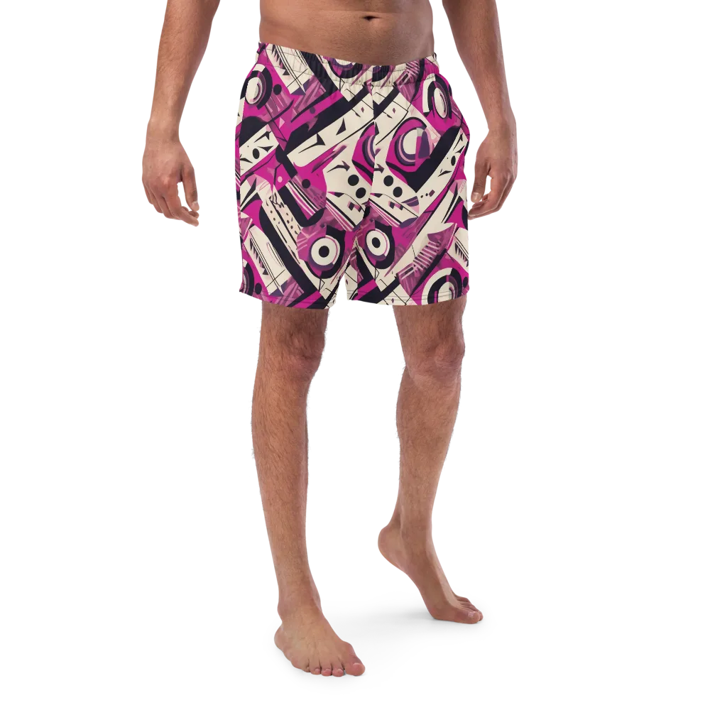 Angular Pulse on Swim Trunks — Front