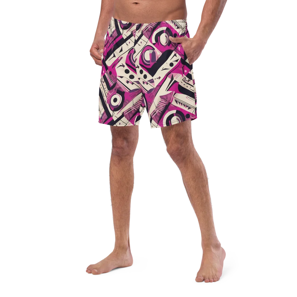 Angular Pulse on Swim Trunks — Left Front