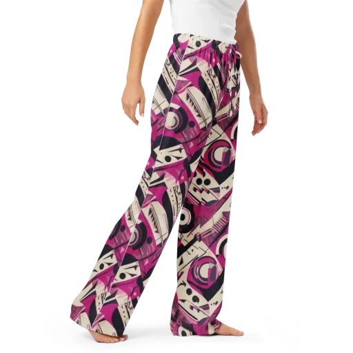 Angular Pulse on a Women's Pajama Pants