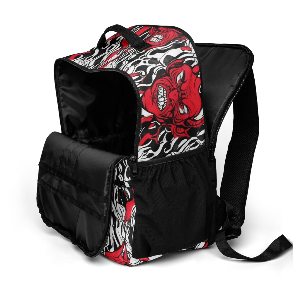 Devil’s Rorschach on Utility Backpack — Product details 2