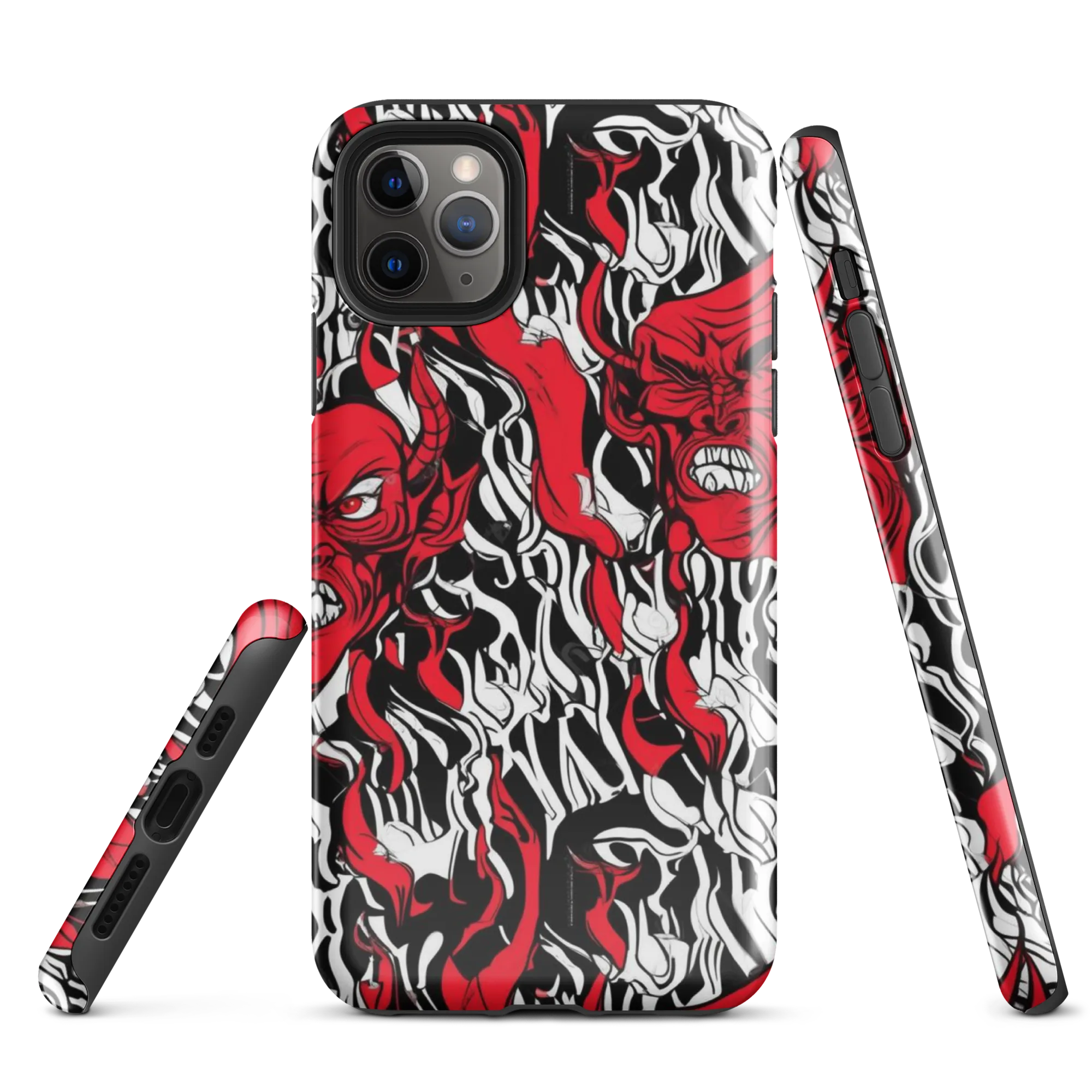 Devil’s Rorschach on Tough Case for iPhone® — Front