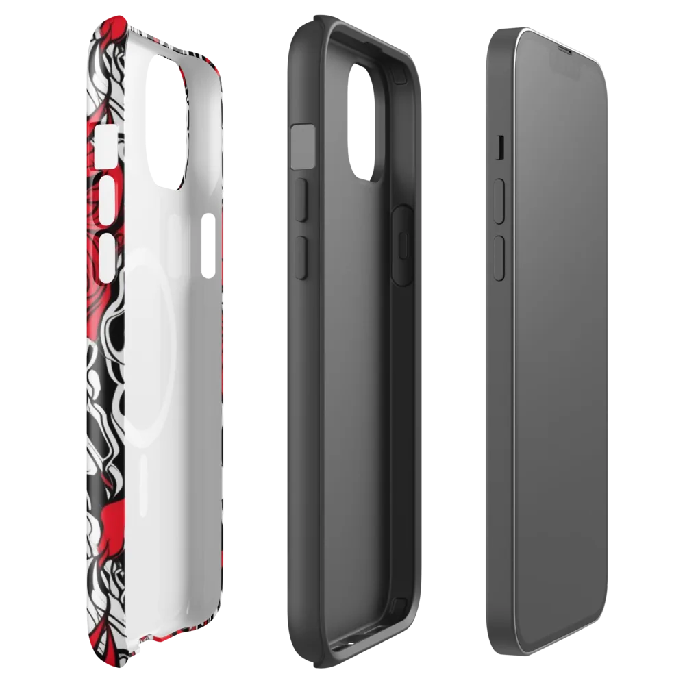 Devil’s Rorschach on MagSafe Tough Case for iPhone® — Front