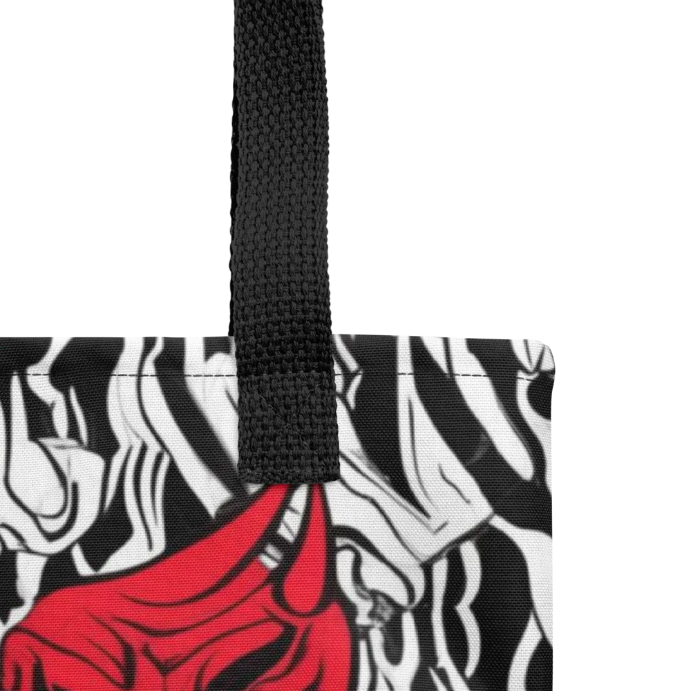 Devil’s Rorschach on Tote Bag — Product details