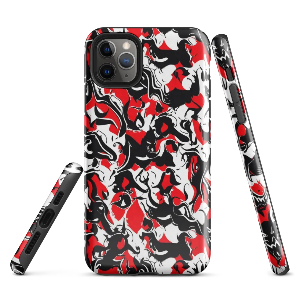 Inferno Bestiary on Tough Case for iPhone® — Front