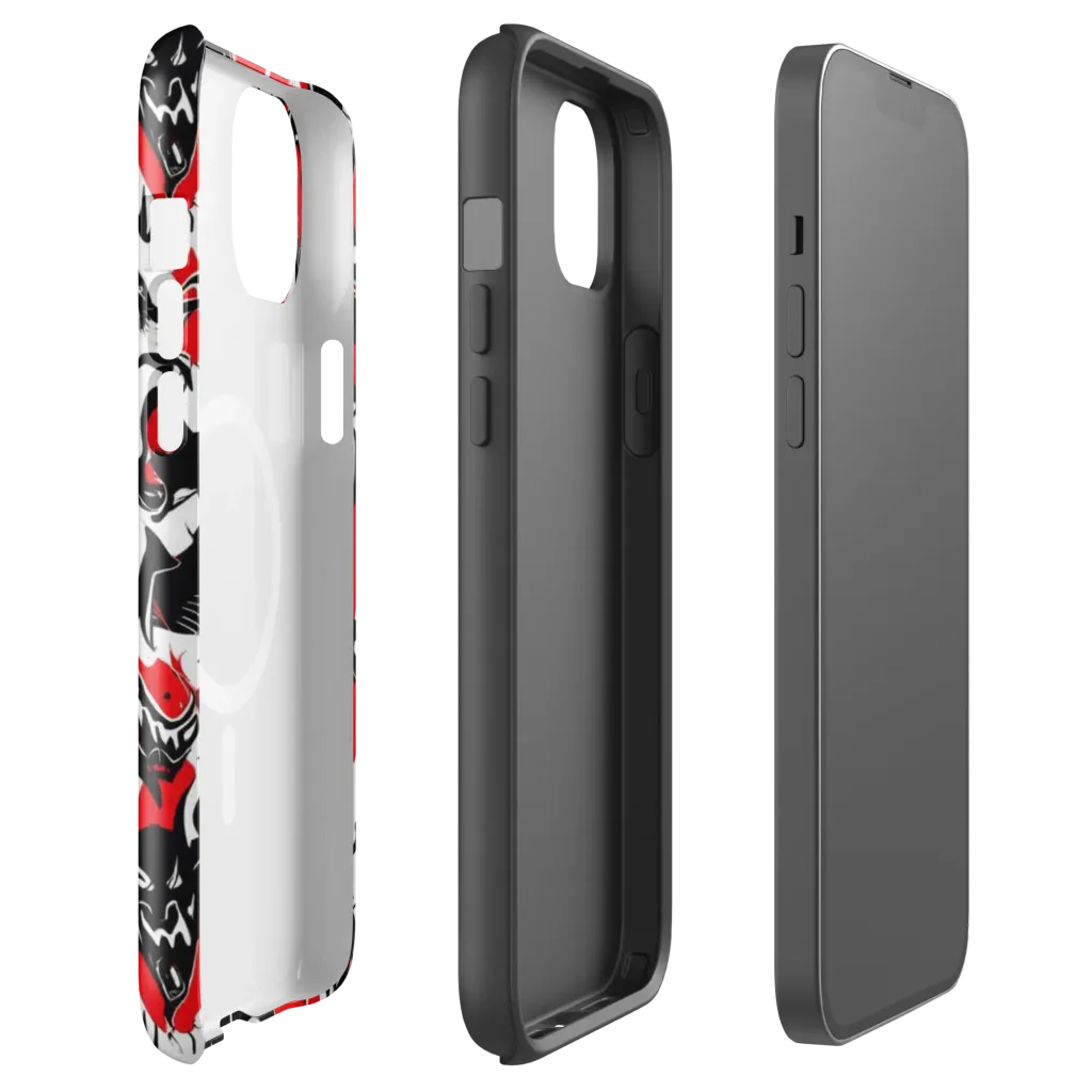 Inferno Bestiary on MagSafe Tough Case for iPhone® — Front