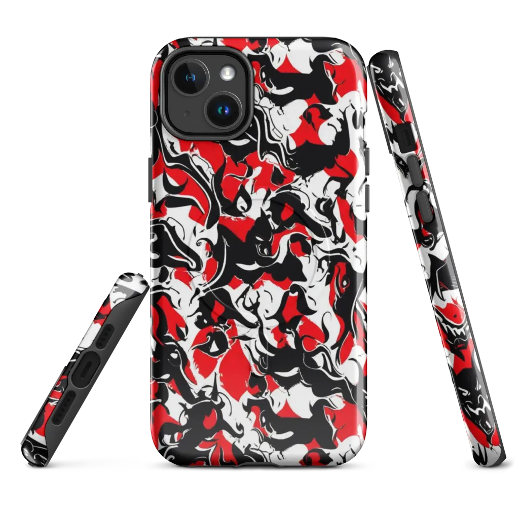 Inferno Bestiary on MagSafe Tough Case for iPhone® — Front