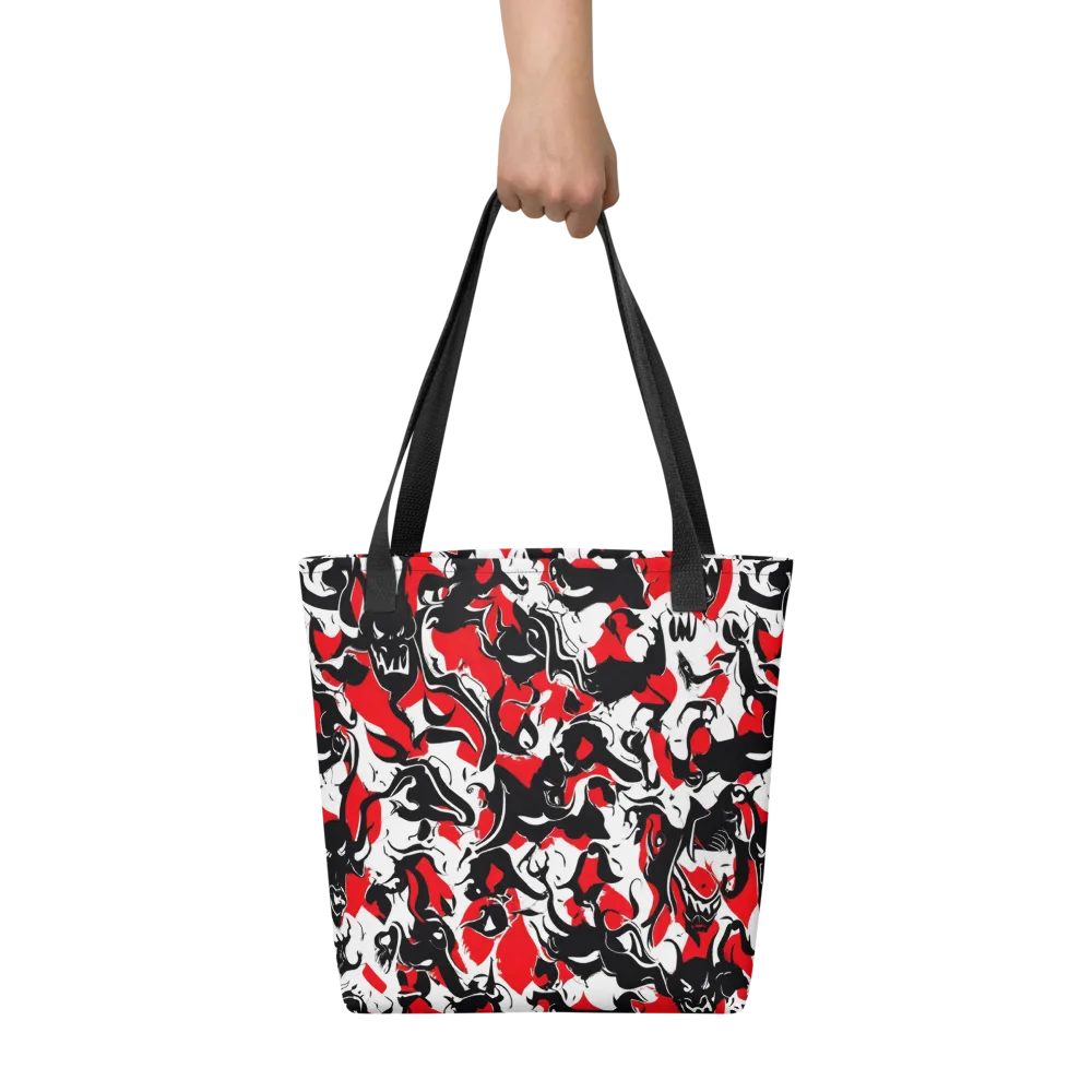 Inferno Bestiary on Tote Bag — Front
