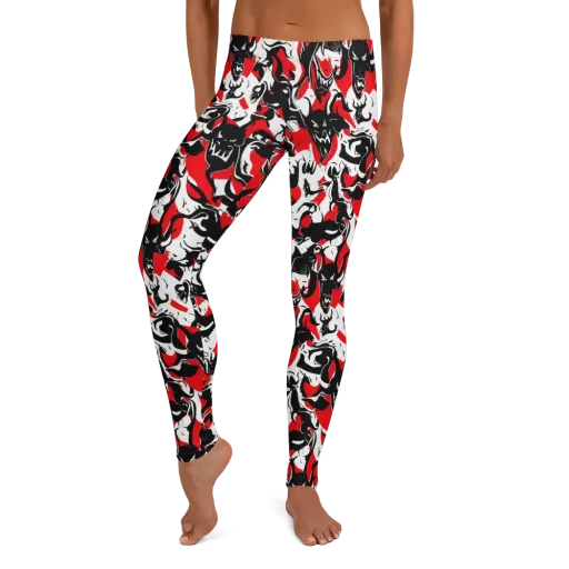 Inferno Bestiary on a Leggings