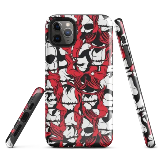 Crimson Ossuary on a Tough Case for iPhone®